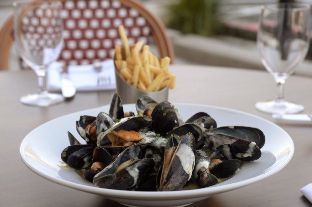 The Left Bank restaurants in the Bay Area offer Moules Frites and Steak Frites and sides of Pommes Frites. (Alan Dep/Marin Independent Journal)