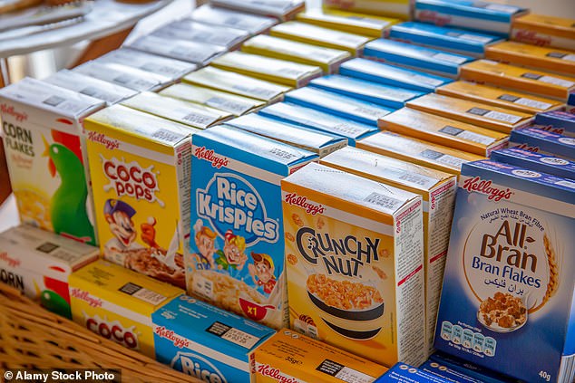 Britons have voted for their favourite breakfast cereal and Crunchy Nut corn flakes have topped the list with 35 per cent of shoppers opting for a bowl in the morning