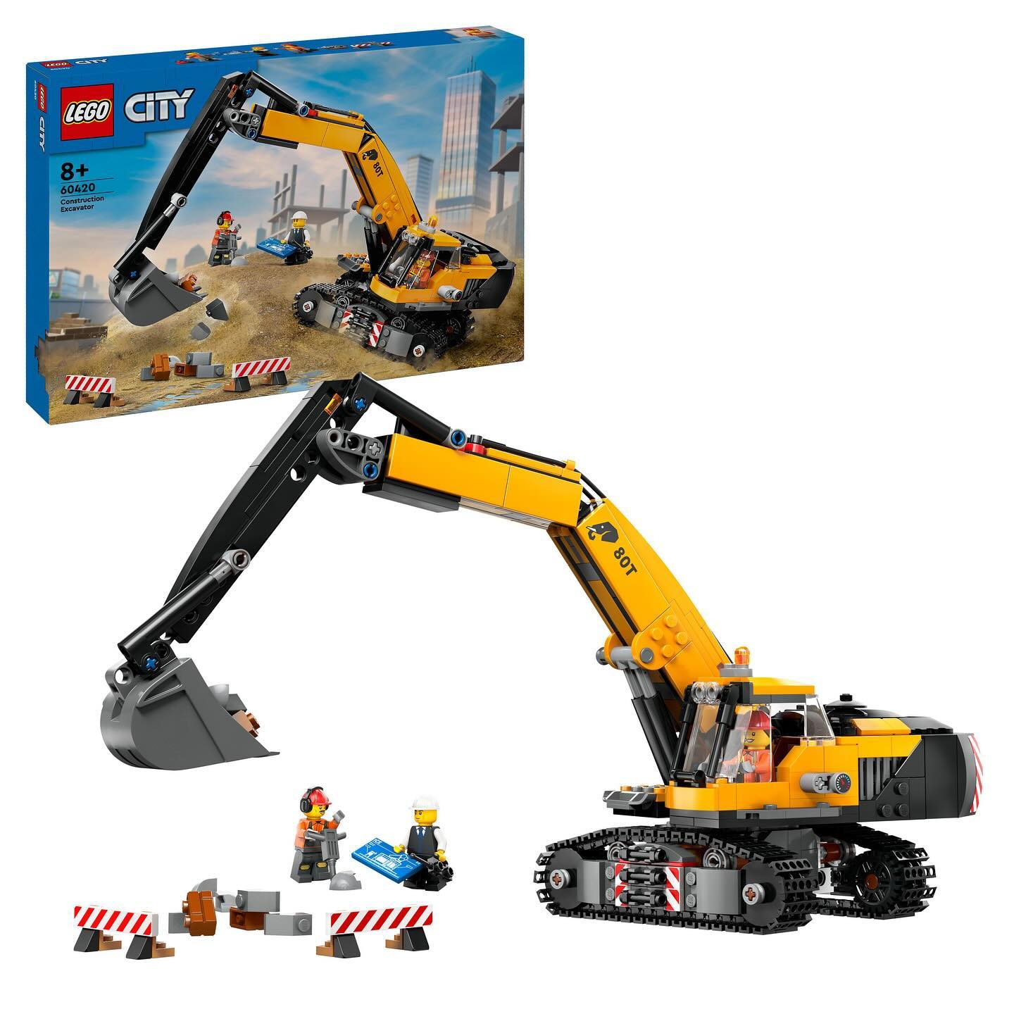 LEGO City Construction Excavator 60420