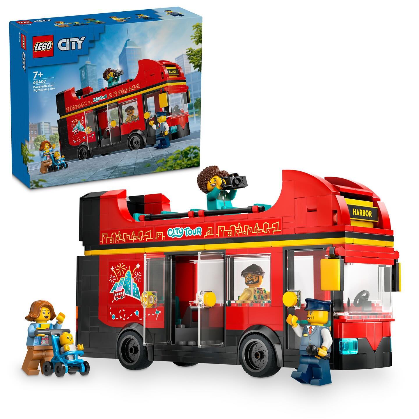 LEGO City Double Decker Sightseeing Bus 60407