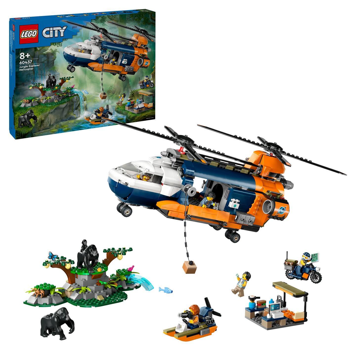 LEGO City Jungle Explorer Helicopter 60437