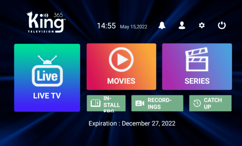 Download King365 TV Premium IPTV APK With Activation Code