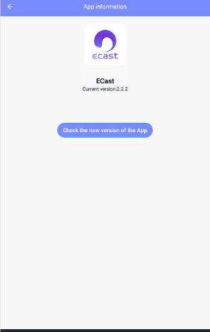 The latest version of ecast apk 2.2.2 direct download
