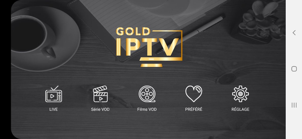 Download GOLD IPTV Premium IPTV APK Full Activated With NO ADS