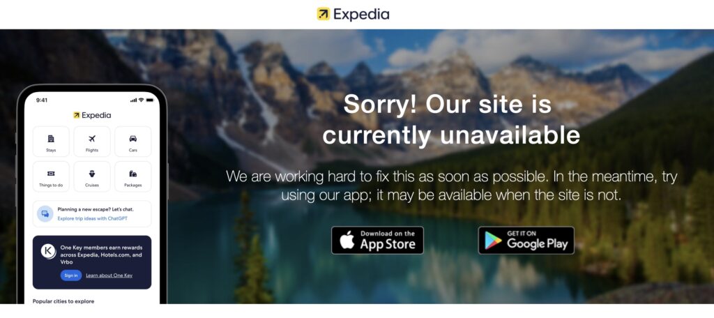 Expedia Group Websites Subject to Outages - MisrSat 2024