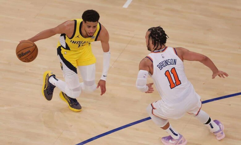 WATCH: Pacers Make Another Miracle Comeback To Stun Knicks In Game 1 - Basketball Insiders 1 USATSI 26249464 1