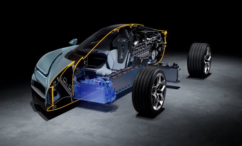 Bugatti Tourbillon Reveals the Electrified Future of Hypercars : Automotive Addicts 1 05 BUGATTI Tourbillon Ep.8 Electric Parts