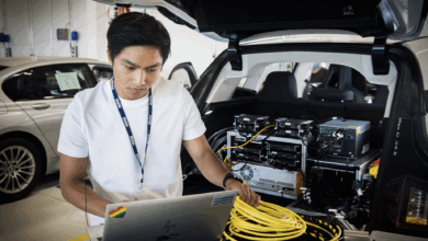 BMW EV technician