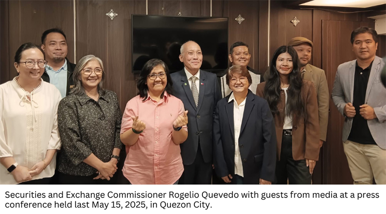 SEC Commissioner Rogelio Quevedo put emphasis on innovation with practicality 1 SEC Commissioner Rogelio Quevedo put emphasis on innovation with practicality