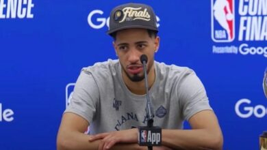 Tyrese Haliburton reacts on Pacers return to NBA Finals after
